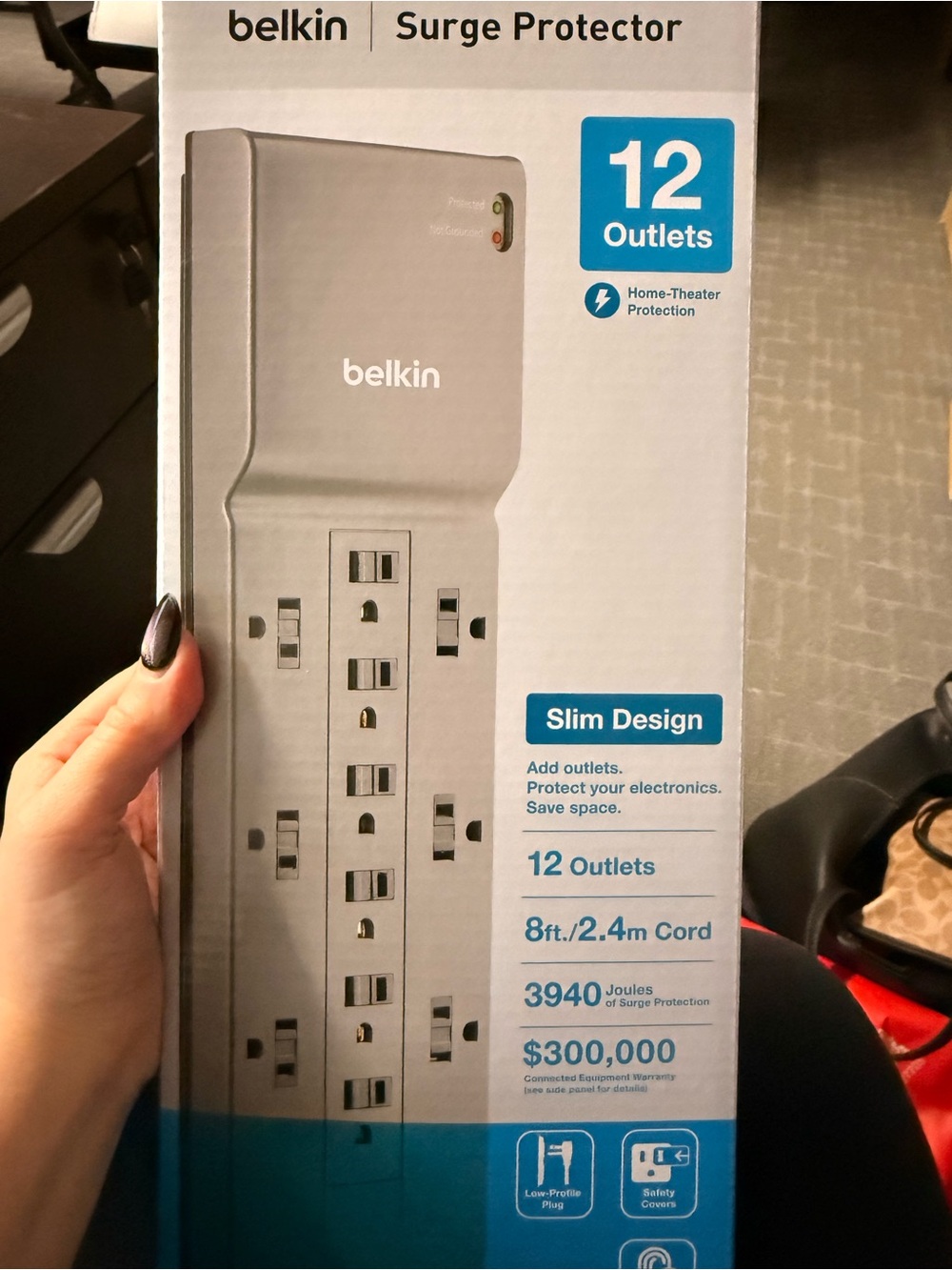 Belkin Surge Strips SET OF 3